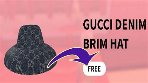 free gucci hat roblox|gucci garden hat roblox.